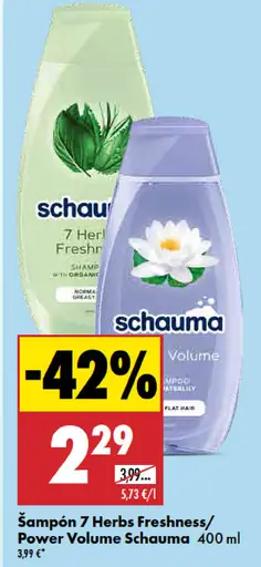 Šampón 7 Herbs Freshness/Power Volume