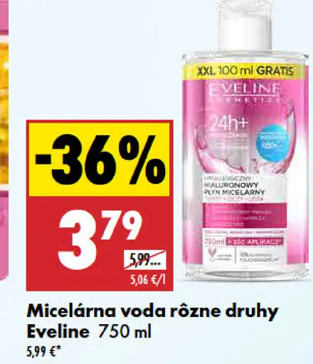 Micelárna voda rôzne druhy