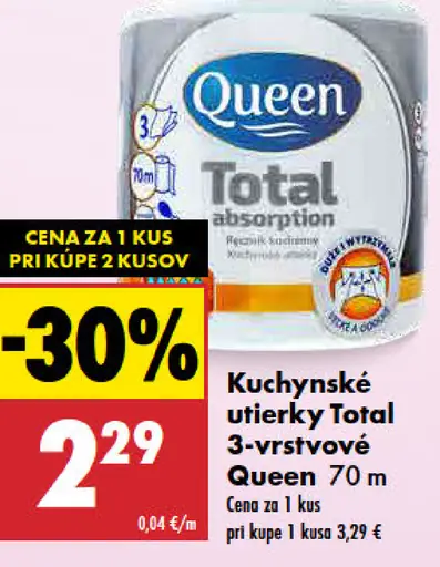 Queen Total kuchynské utierky