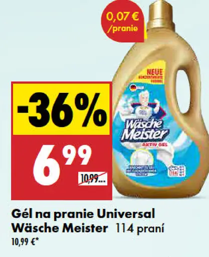 Wäsche Meister Universal gél na pranie