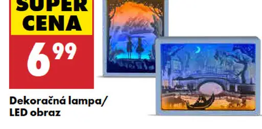 Lethe dekoračná lampa / LED obraz