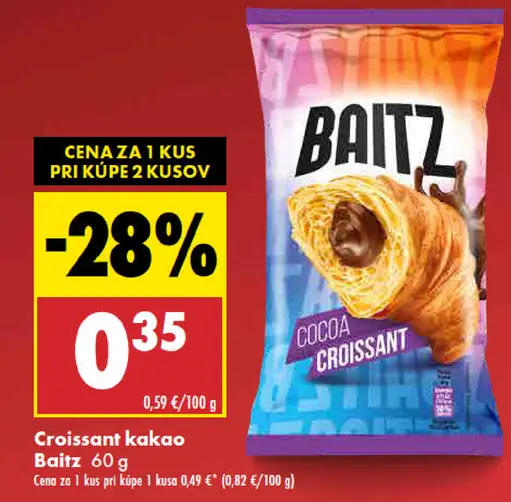 Baitz Croissant kakao