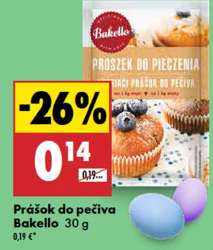 Bakello Prášok do pečiva
