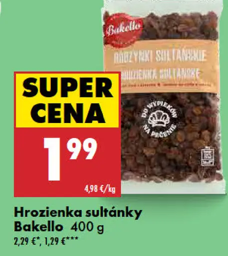 Bakello Hrozienka sultánky