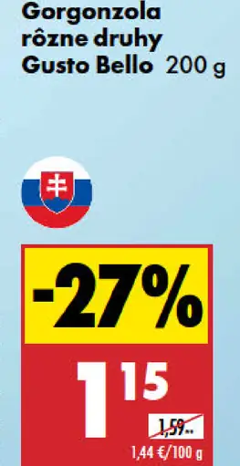 Gusto Bello Gorgonzola