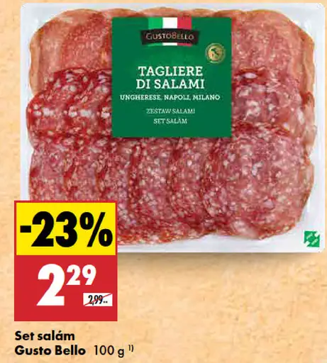 Gusto Bello Set salám