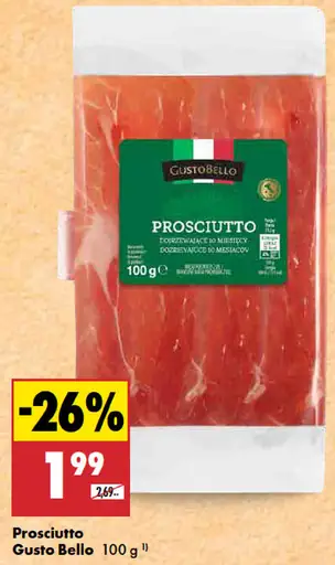 Gusto Bello Prosciutto