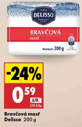 Delisso Bravčová masť