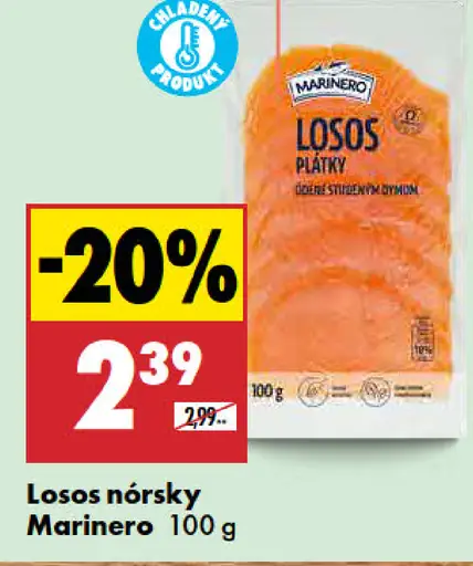 Marinero Losos nórsky plátky