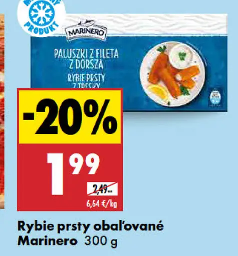 Rybíe prsty obaľované Marinero