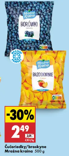 Mrožna Kraina čučoriedky mrazené