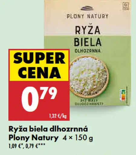 Plony Natury ryža biela dlhozrnná