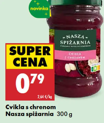 Nasza spiżarnia cvikla s chrenom