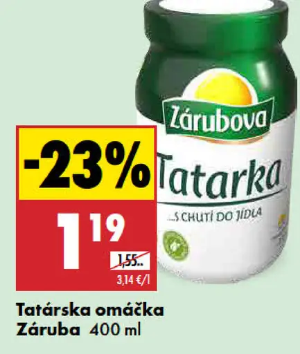 Zárubova Tatarská omáčka