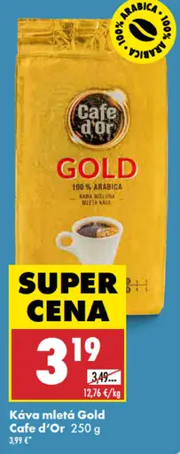 Café d'Or Gold káva mletá