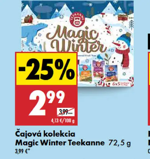 Teekanne čajová kolekcia Magic Winter