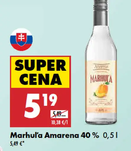 Marhuľa Amarena marhuľovica