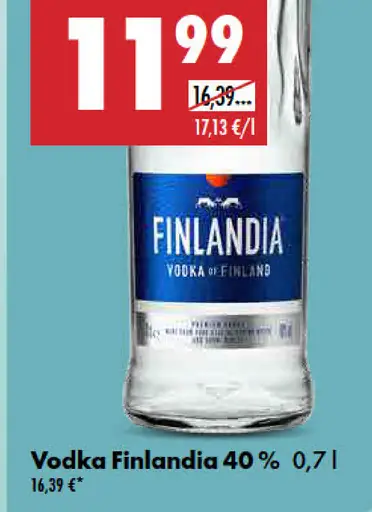 Vodka Finlandia