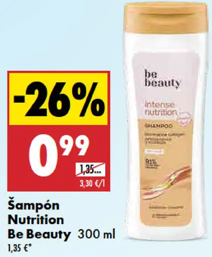 Be Beauty Nutrition šampón