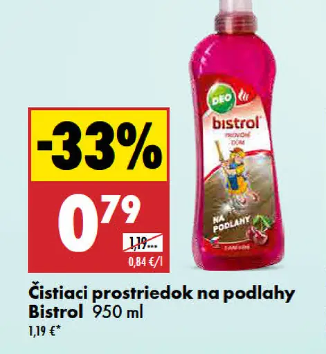 Bistrol Čistič na podlahy
