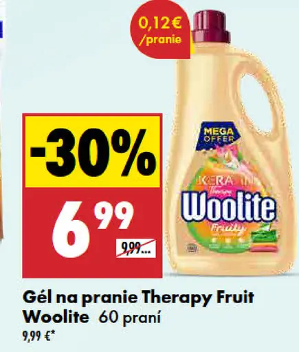 Woolite gél na pranie Therapy Fruit