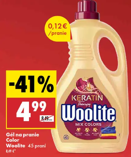 Woolite gél na pranie Color