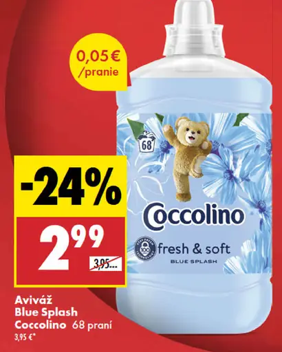 Coccolino Blue Splash aviváž