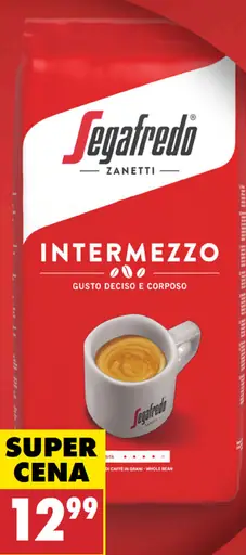 Segafredo Zanetti Intermezzo Káva zrnková