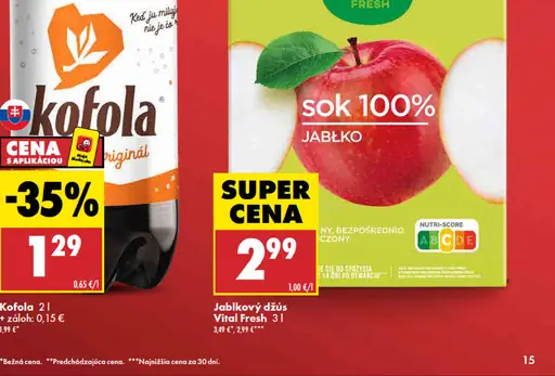 Kofola originál nealkoholický nápoj