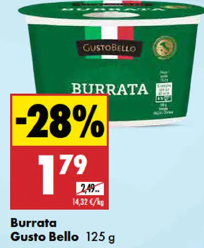 Gusto Bello Burrata