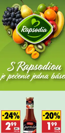 Rapsodia džem marhuľa/čučoriedka