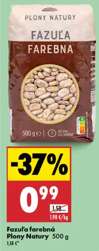 Plony Natury Fazuľa farebná