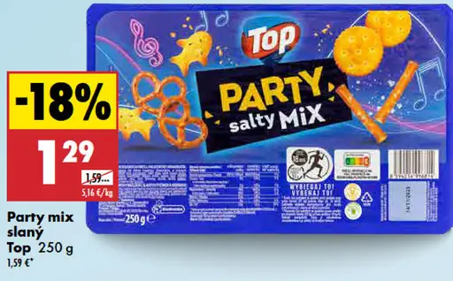 Party mix slaný Top