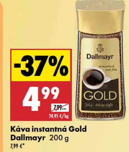 Dallmayr Gold Káva instantná