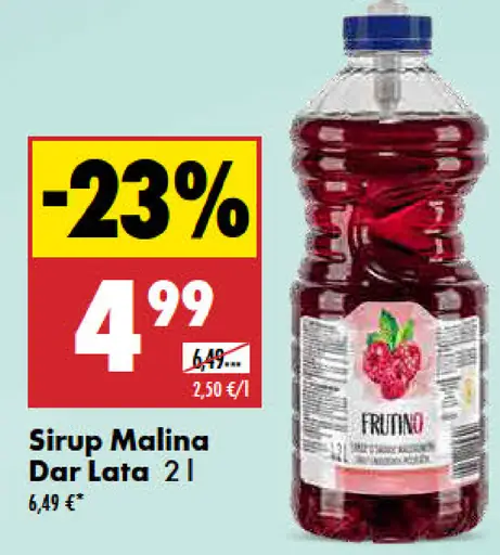 Sirup Malina Dar Lata