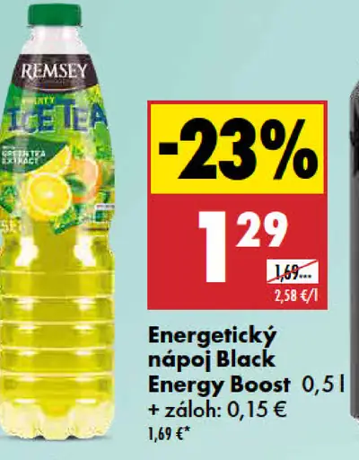 Ľadový čaj rôzne druhy Remsey