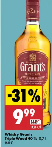 Grant's Triple Wood Whisky