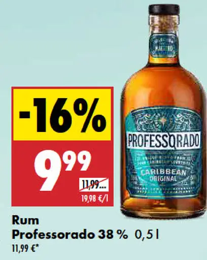 Professorado rum 38 %