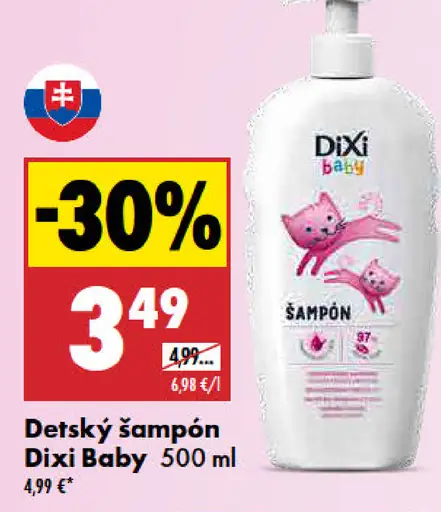 Dixi Baby Detský šampón