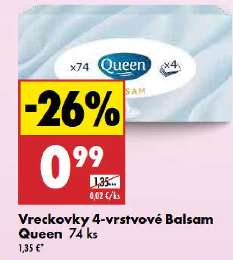 Queen Vreckovky Balsam 4-vrstvové