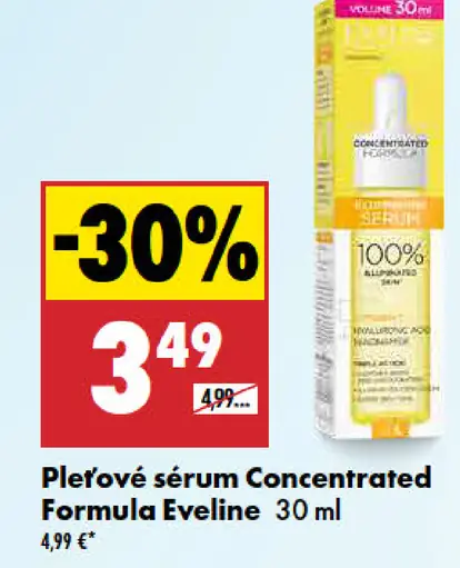 Eveline pleťové sérum Concentrated Formula