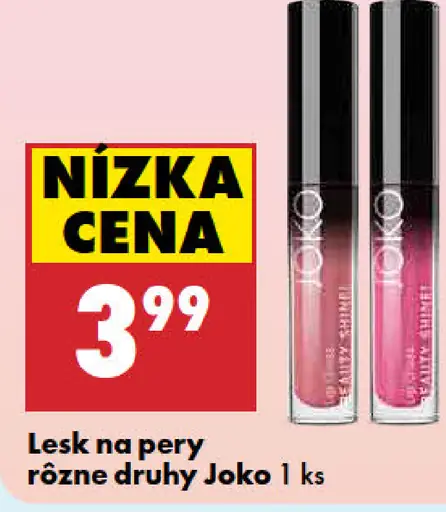 Joko lesk na pery rôzne druhy