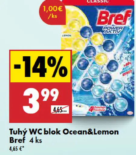 Bref tuhý WC blok Ocean&Lemon