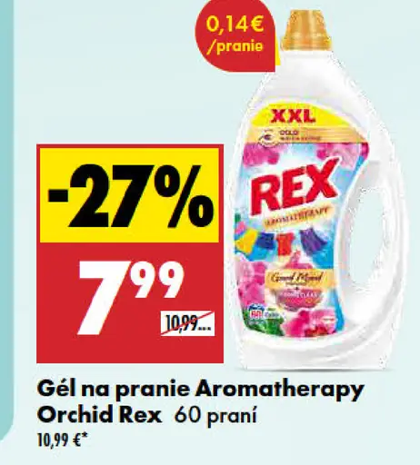 Rex Aromatherapy Orchid gél na pranie