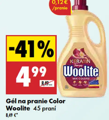 Woolite Color Keratin gél na pranie