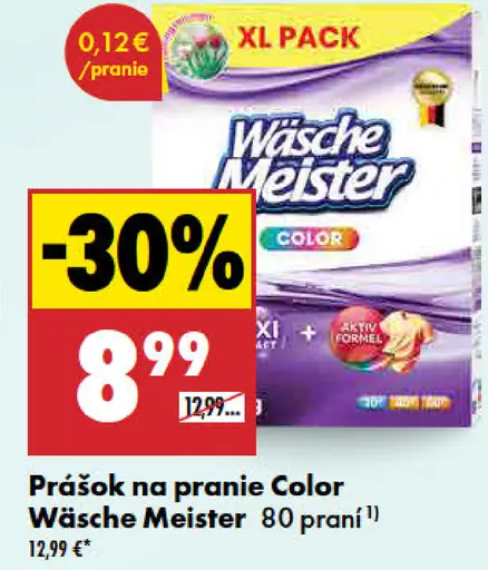 Wäsche Meister Prací prášok Color