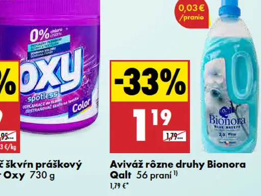 Bionora Qalt aviváž rôzne druhy