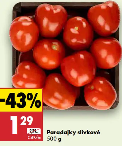Slivkové paradajky