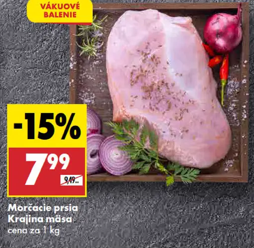 Krajina mäsa Morčacie prsia