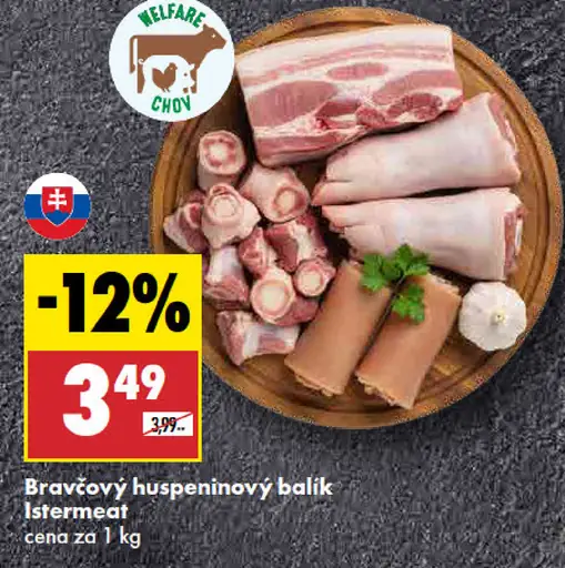 Bravčový huspeninový balík Istremeat